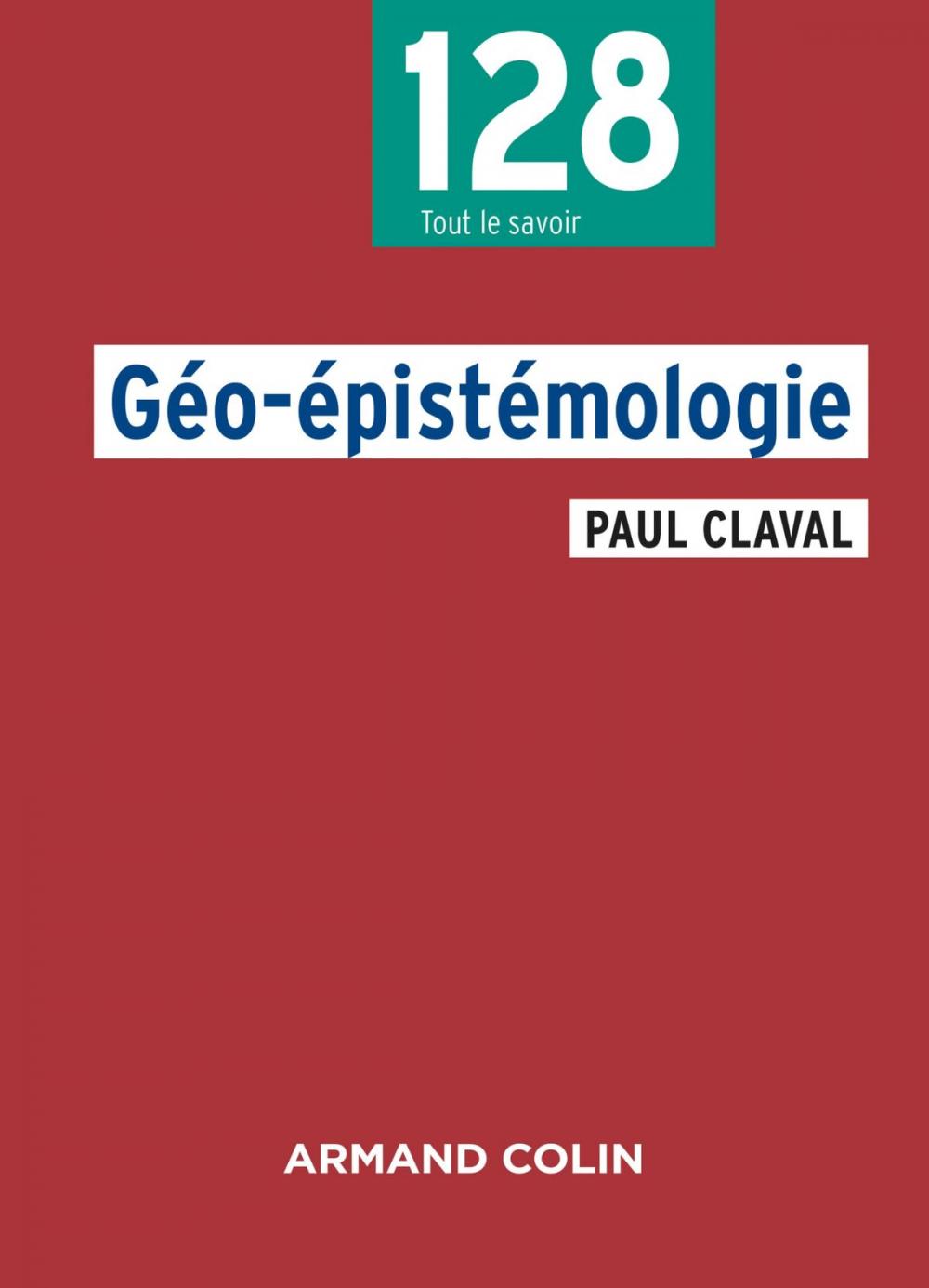 Big bigCover of Géo-épistémologie