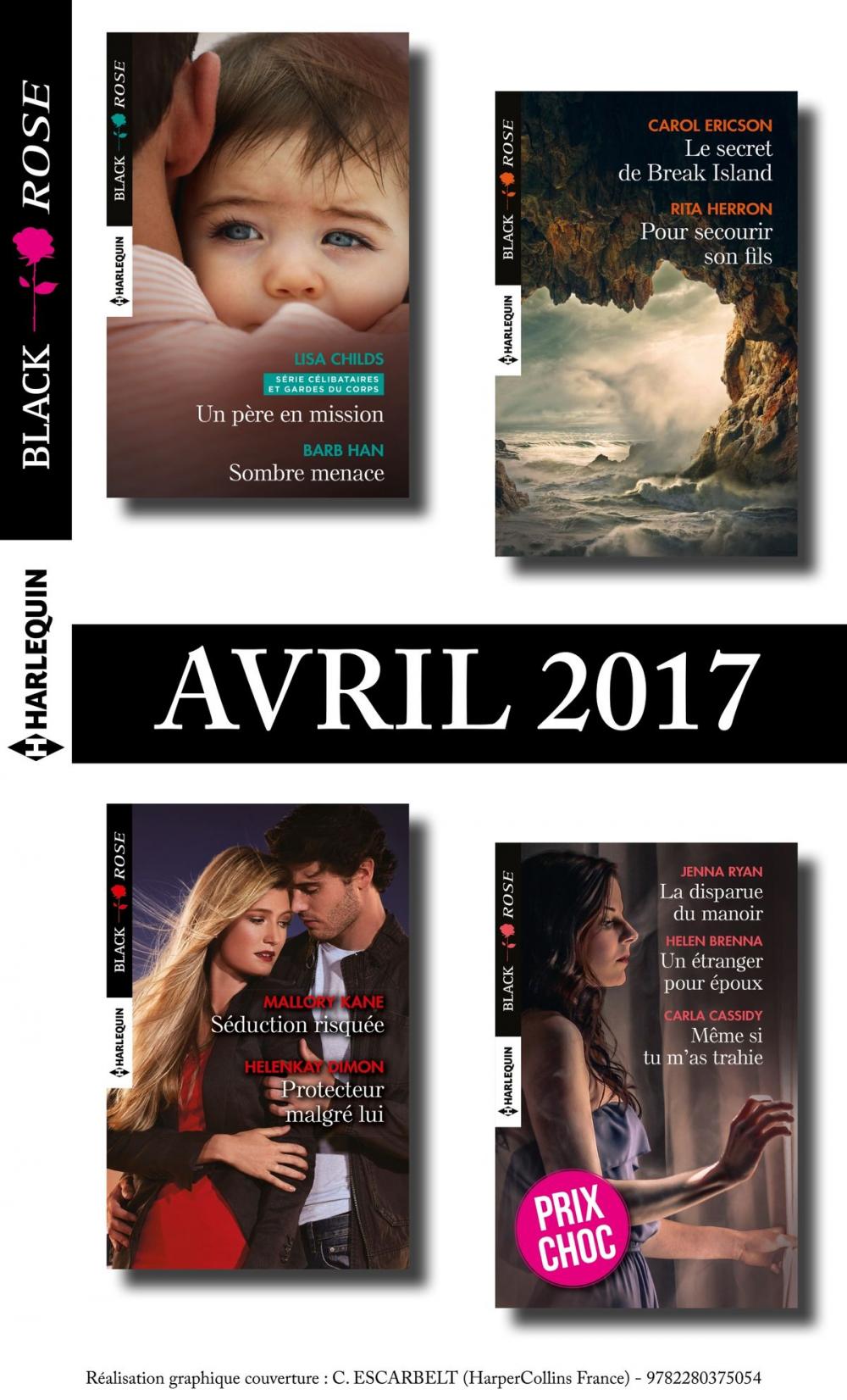 Big bigCover of 9 romans Black Rose (n°425 à 427 - Avril 2017)