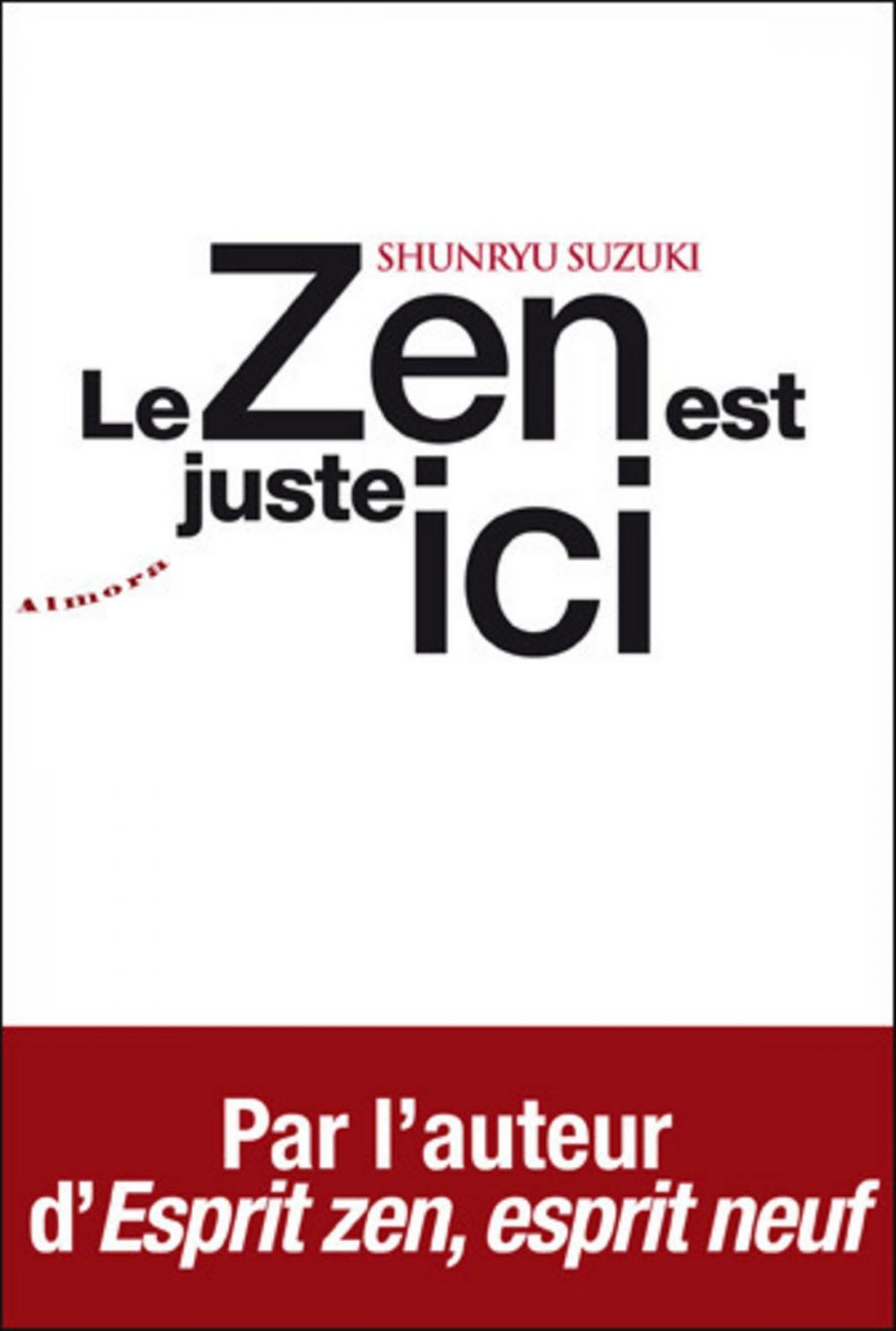 Big bigCover of Le zen est juste ici