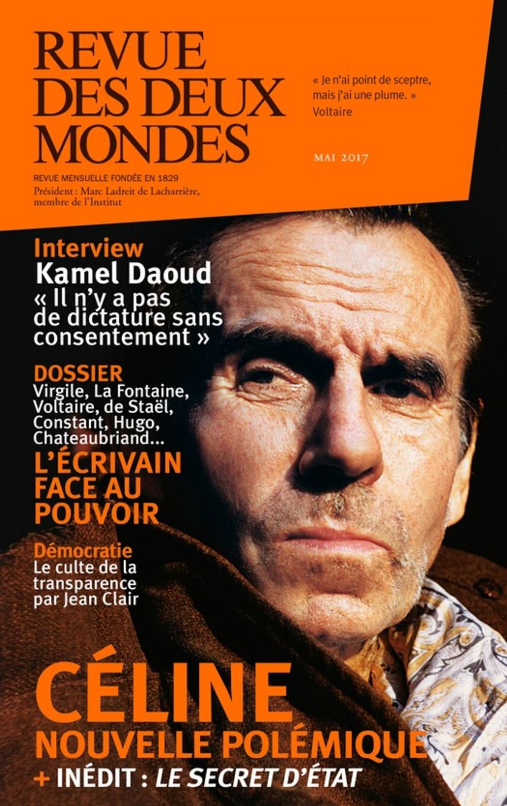 Big bigCover of Revue des Deux Mondes mai 2017