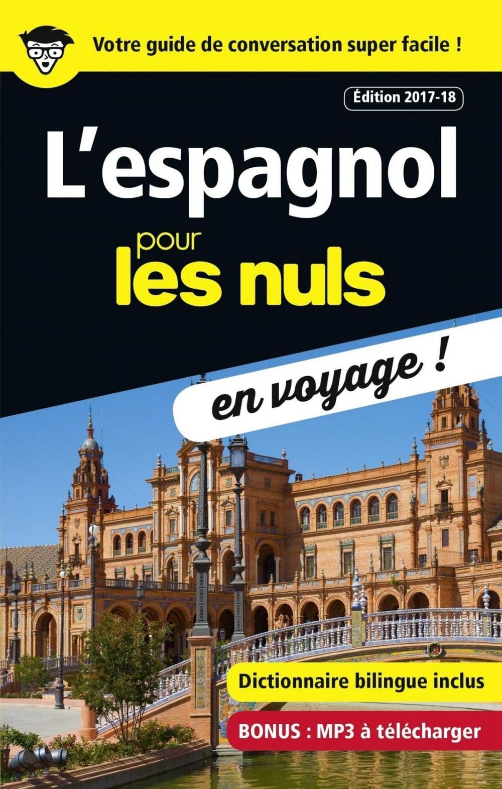 Big bigCover of L'espagnol pour les Nuls en voyage ! NE