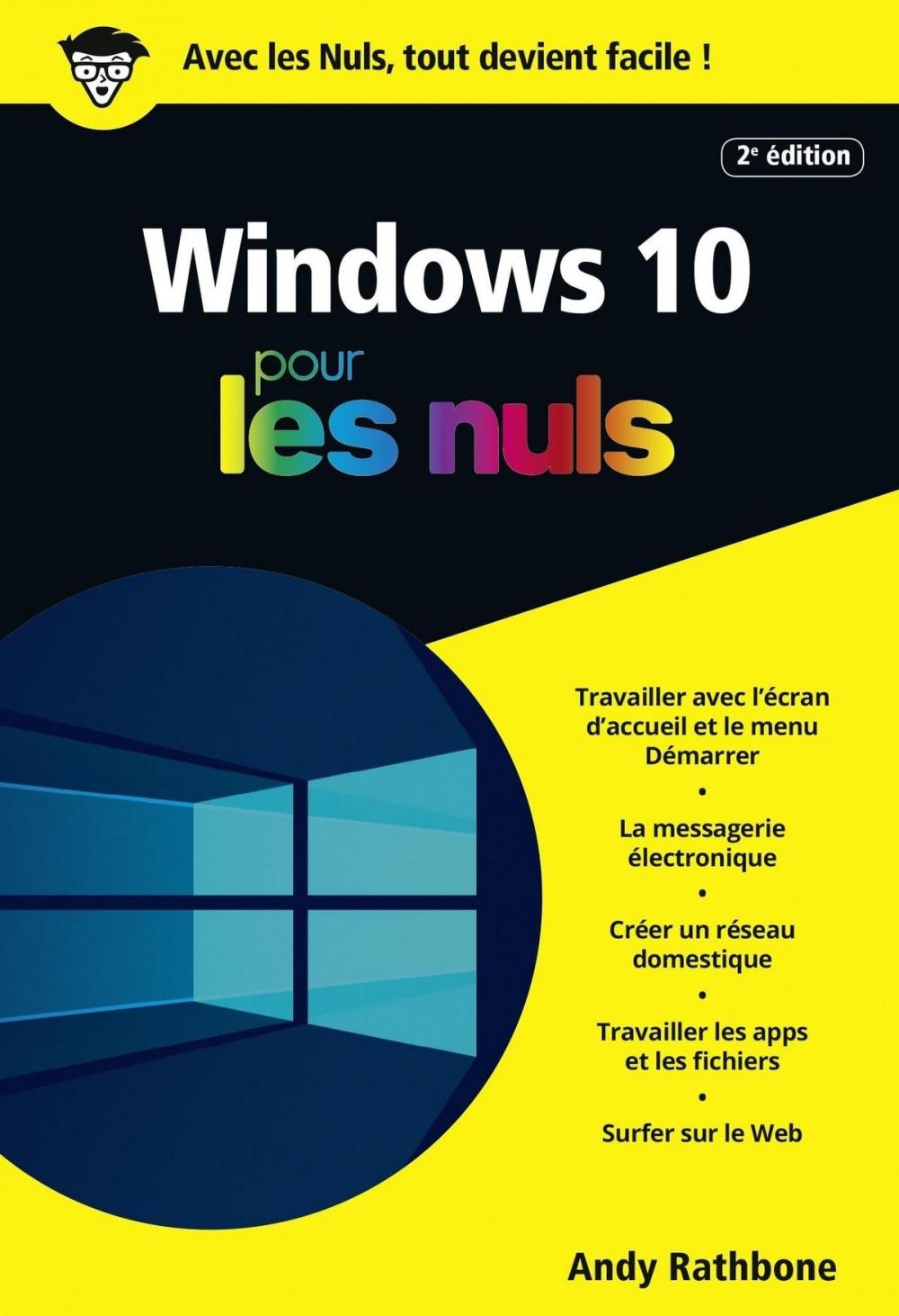 Big bigCover of Windows 10 Poche Pour les Nuls, 2e