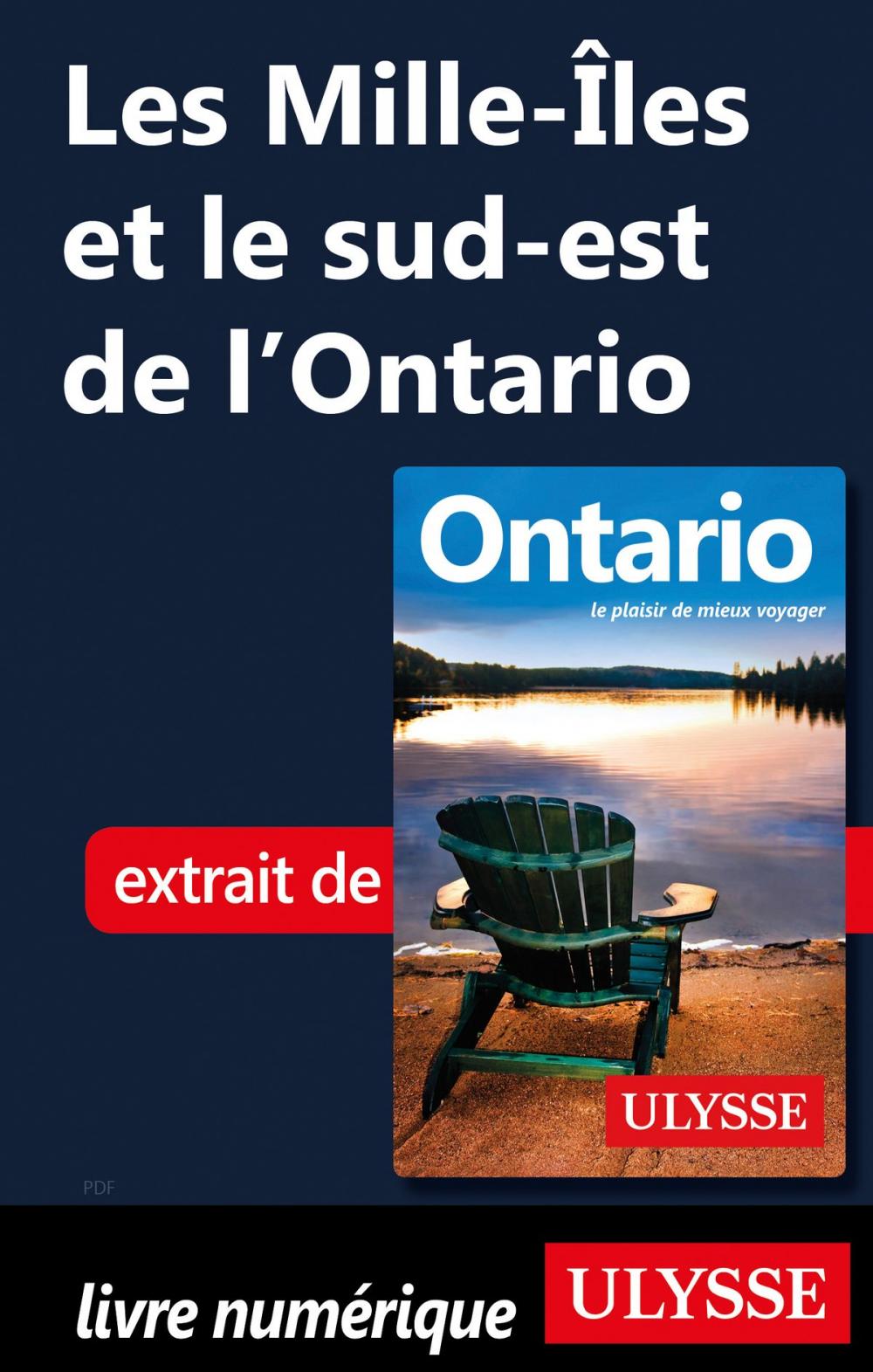 Big bigCover of Les Mille-Îles et le sud-est de l'Ontario