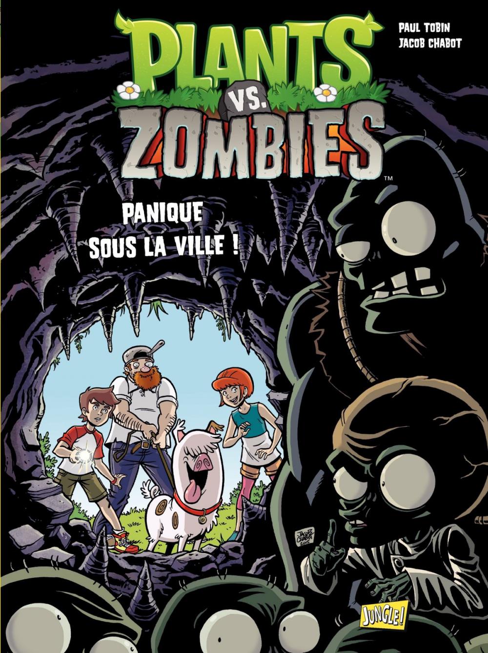 Big bigCover of Plants vs zombies - Tome 6 - Panique sous la ville