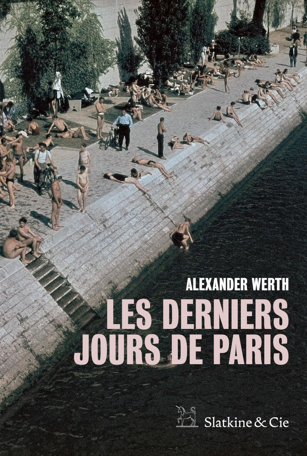 Big bigCover of Les derniers jours de Paris