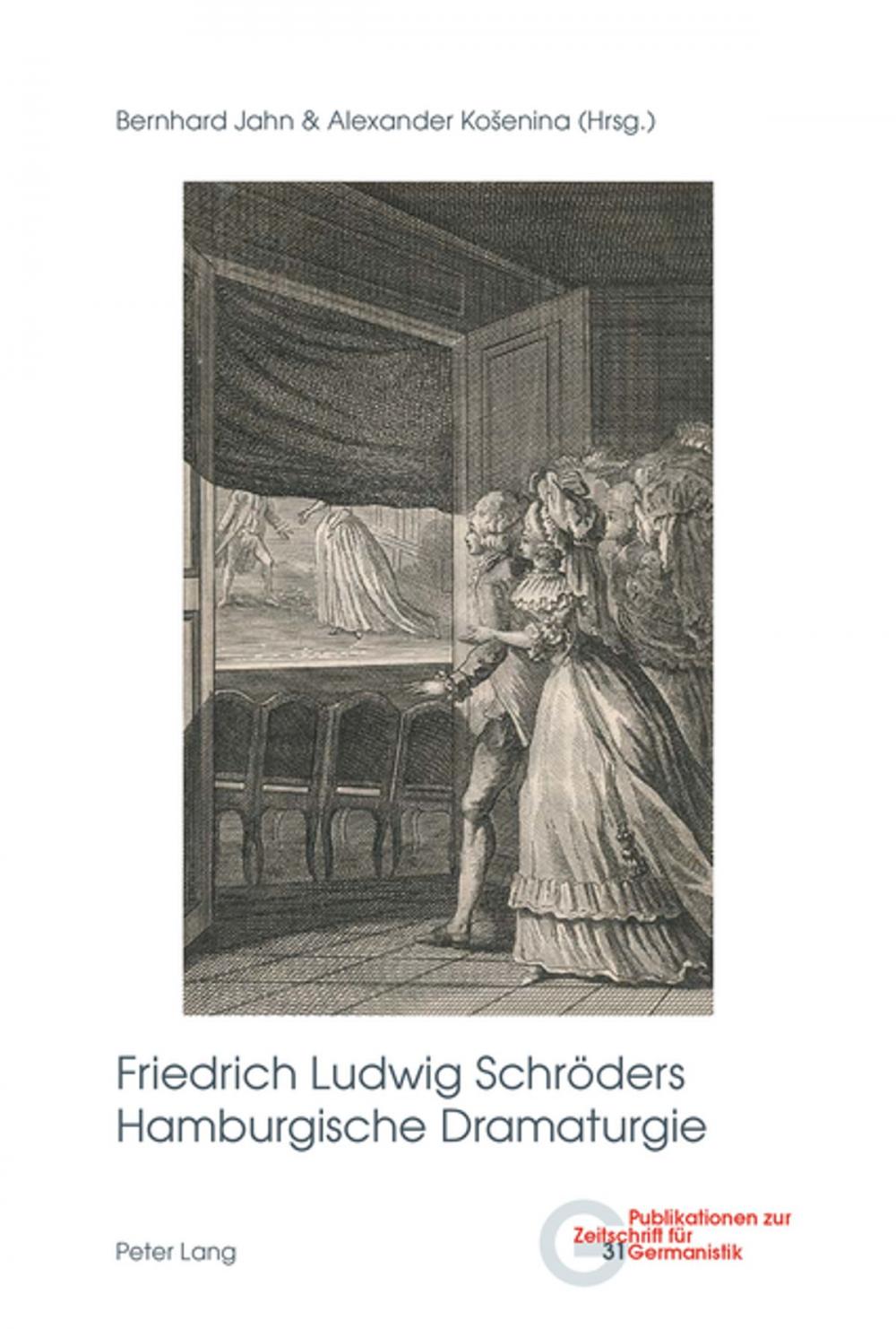 Big bigCover of Friedrich Ludwig Schroeders Hamburgische Dramaturgie