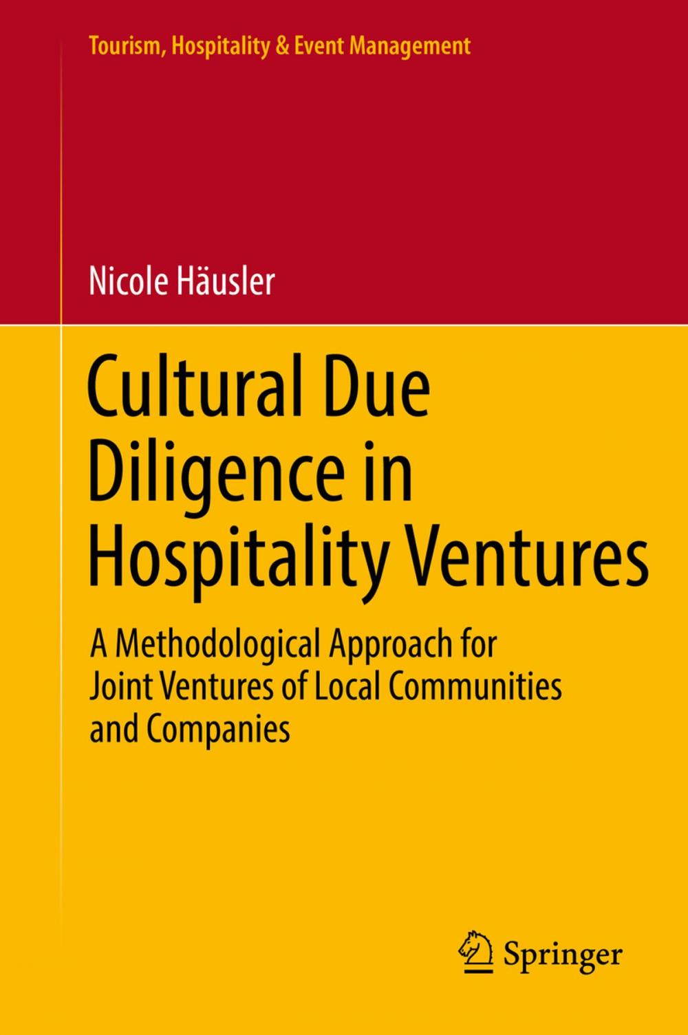 Big bigCover of Cultural Due Diligence in Hospitality Ventures