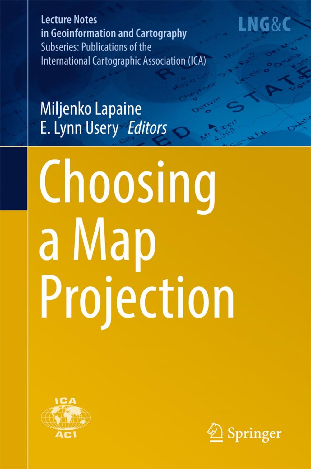 Big bigCover of Choosing a Map Projection