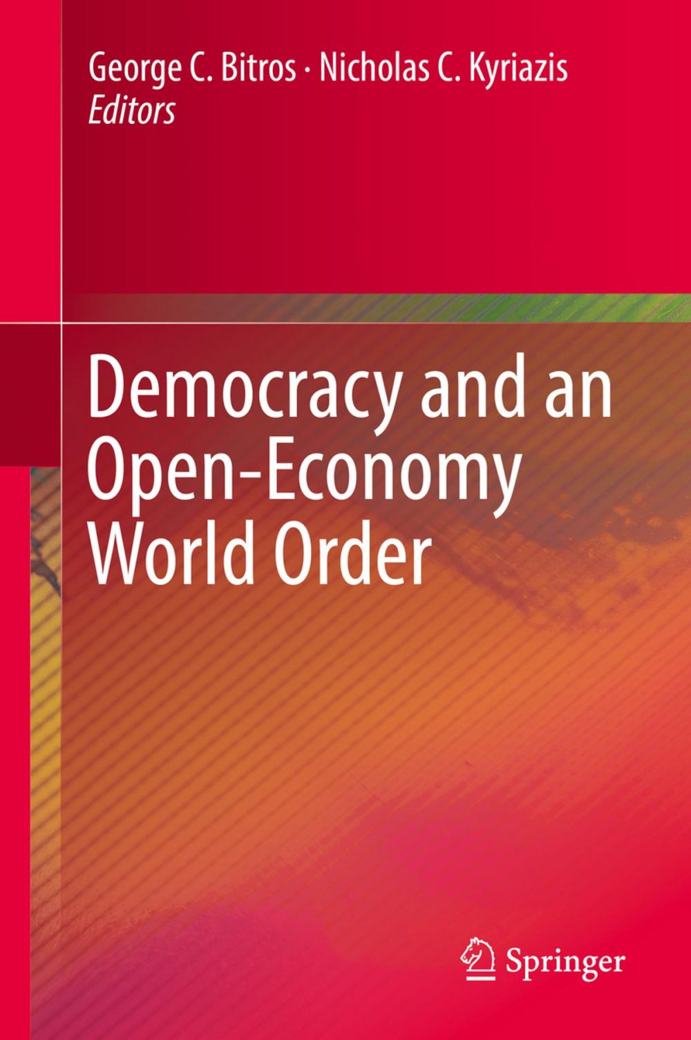 Big bigCover of Democracy and an Open-Economy World Order