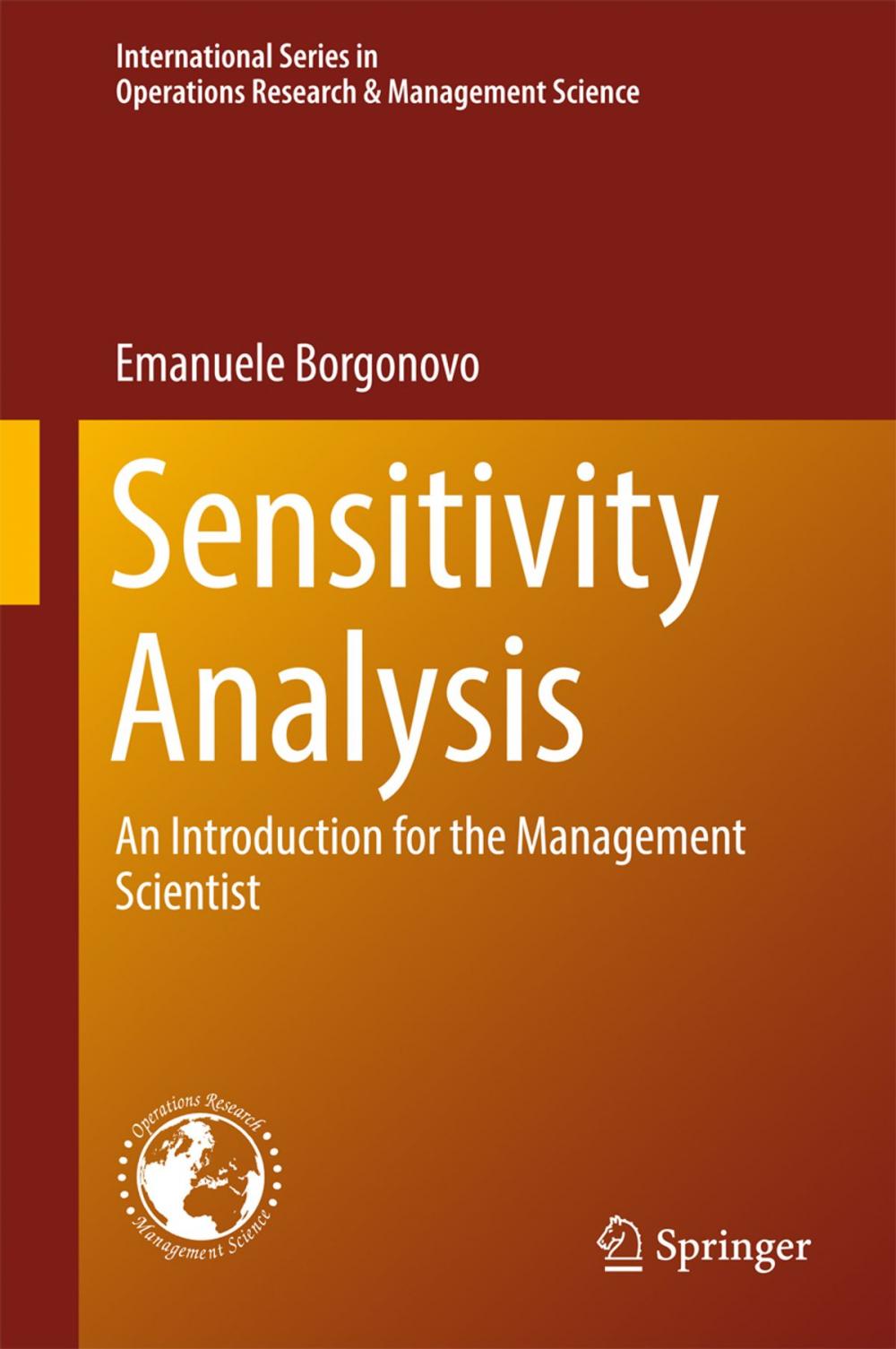 Big bigCover of Sensitivity Analysis