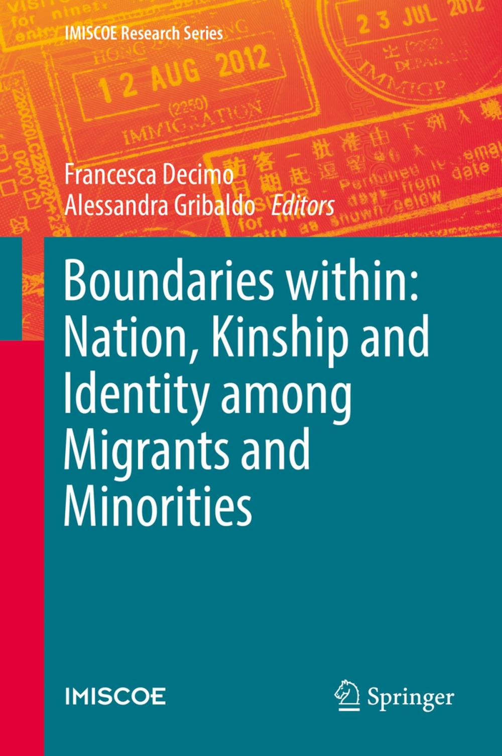 Big bigCover of Boundaries within: Nation, Kinship and Identity among Migrants and Minorities