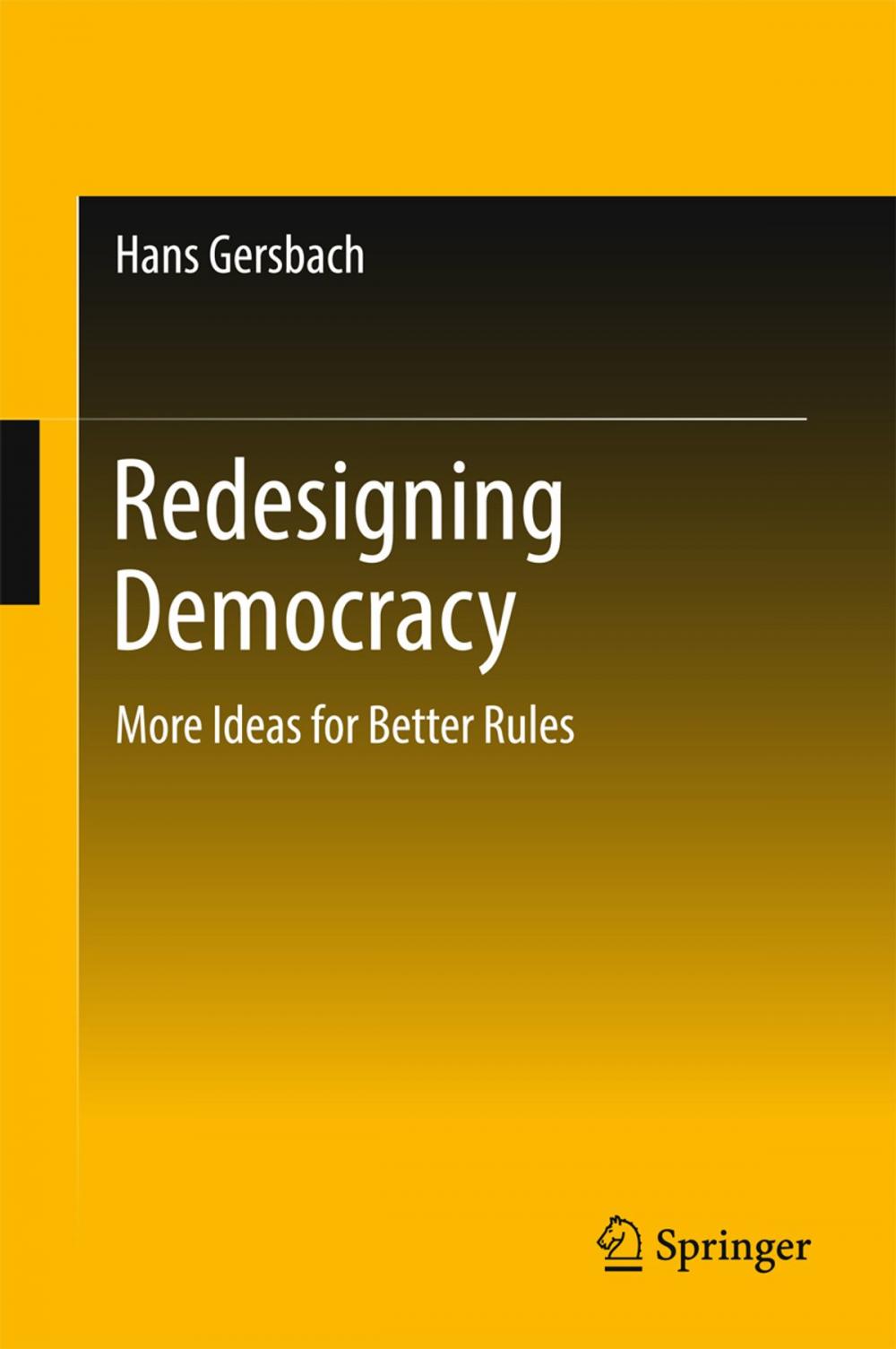 Big bigCover of Redesigning Democracy