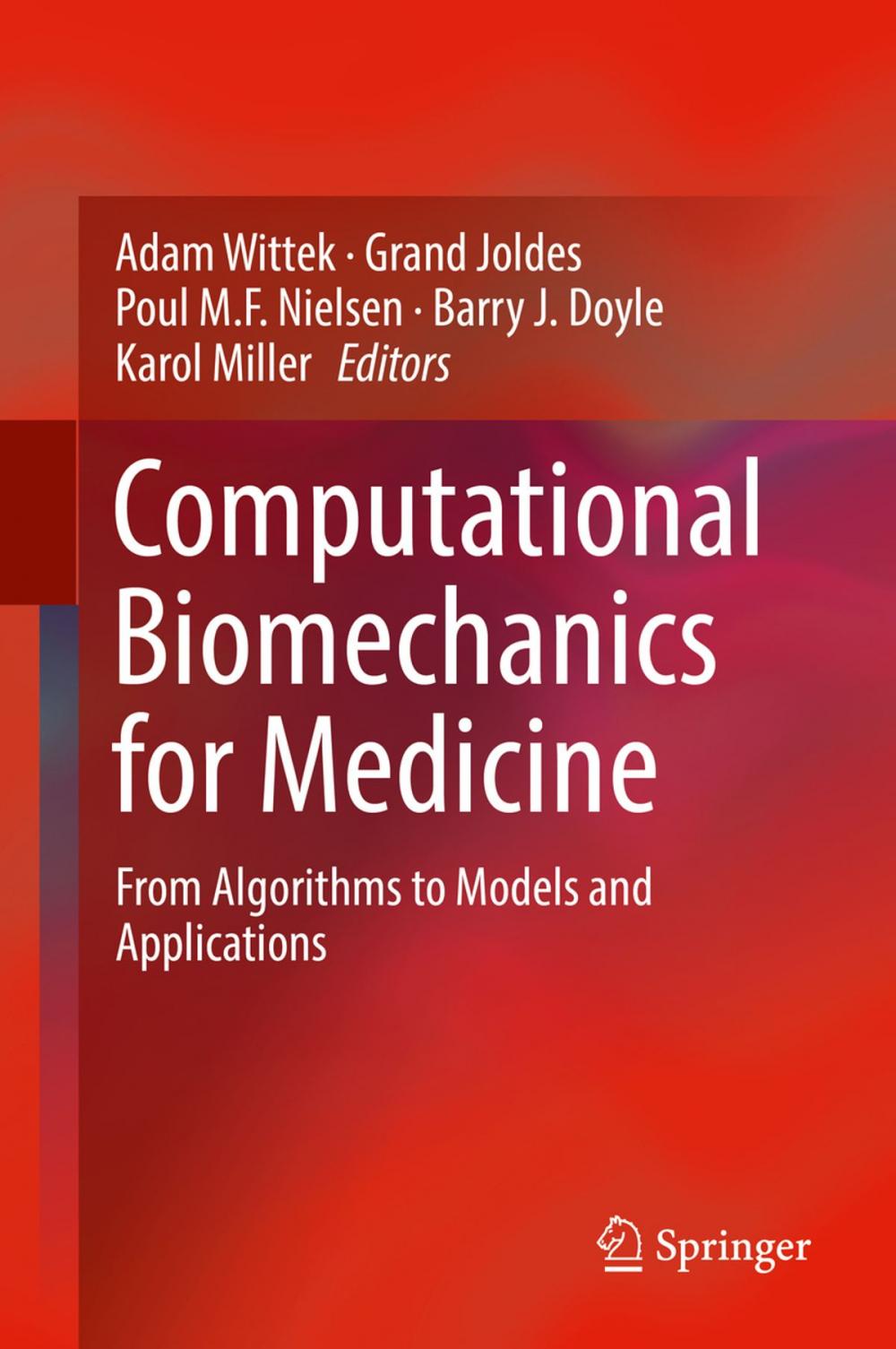 Big bigCover of Computational Biomechanics for Medicine