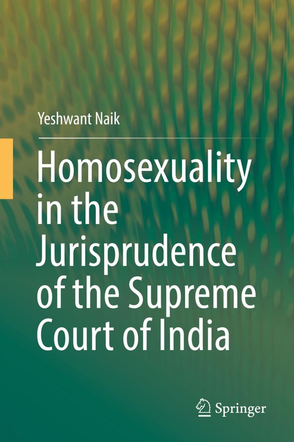 Big bigCover of Homosexuality in the Jurisprudence of the Supreme Court of India