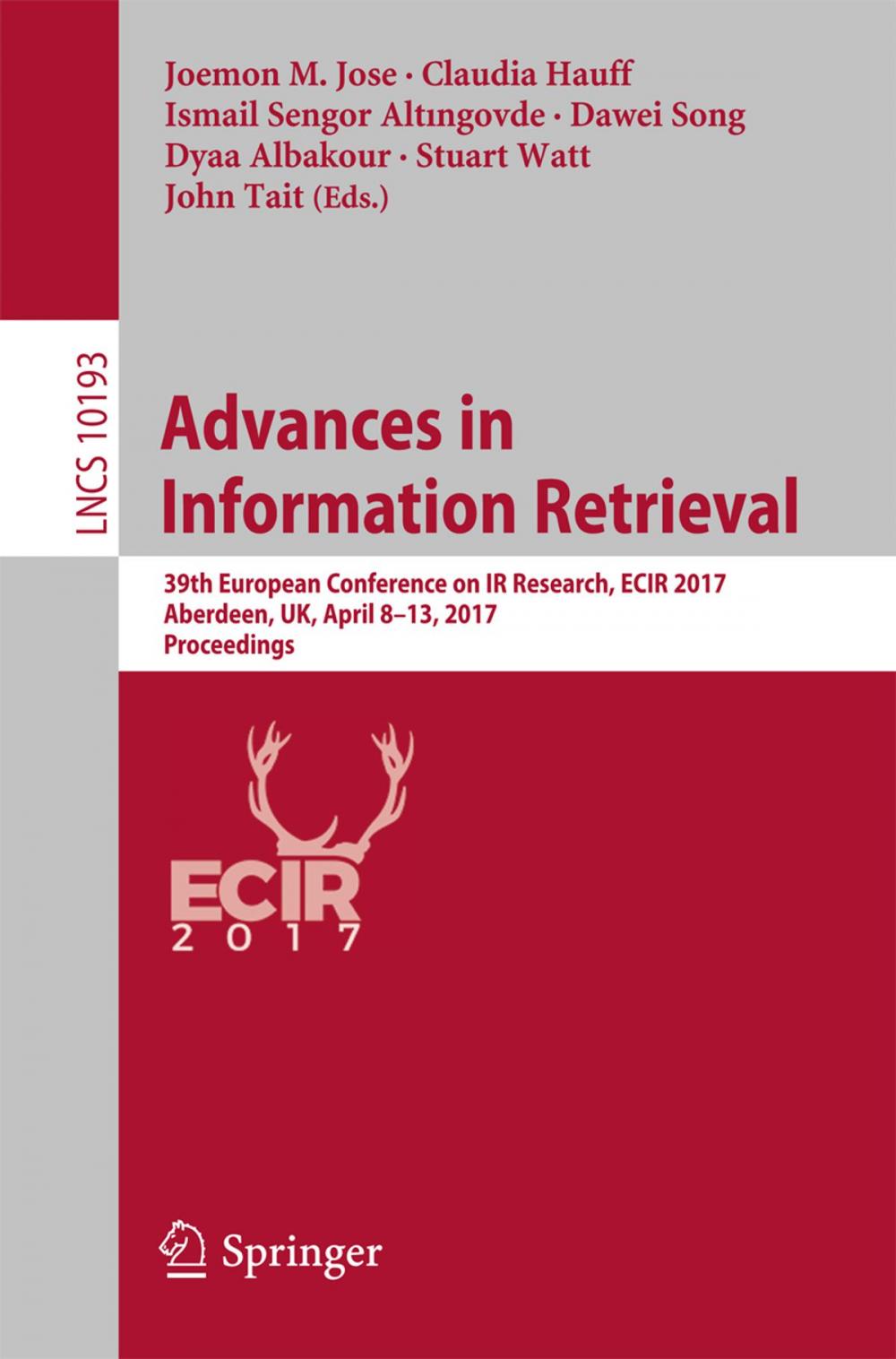 Big bigCover of Advances in Information Retrieval