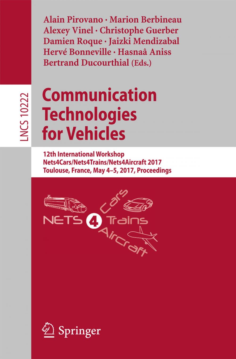 Big bigCover of Communication Technologies for Vehicles