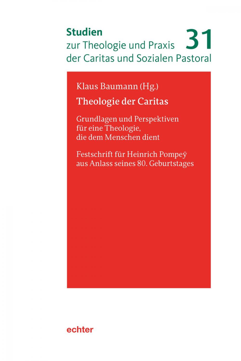 Big bigCover of Theologie der Caritas