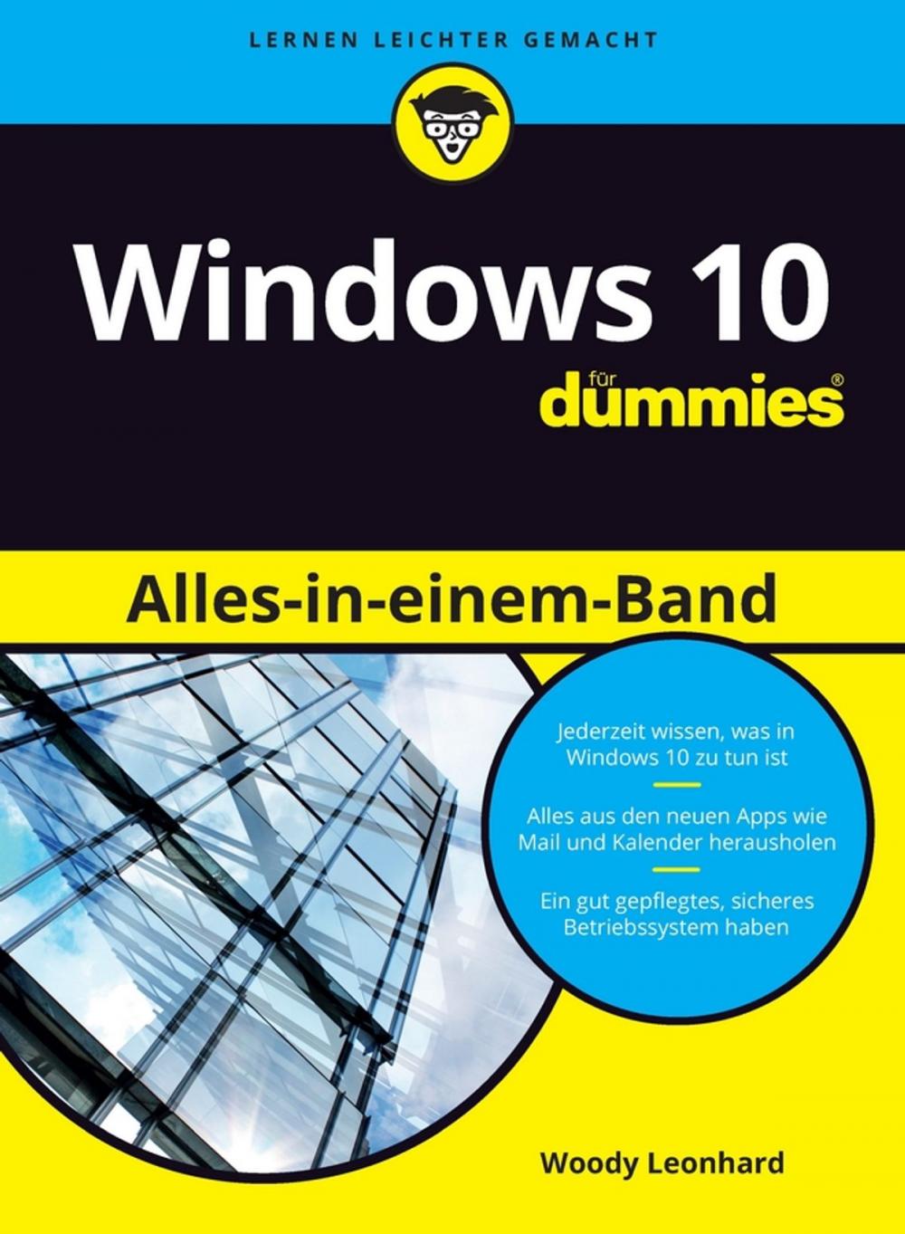 Big bigCover of Windows 10 Alles-in-einem-Band für Dummies