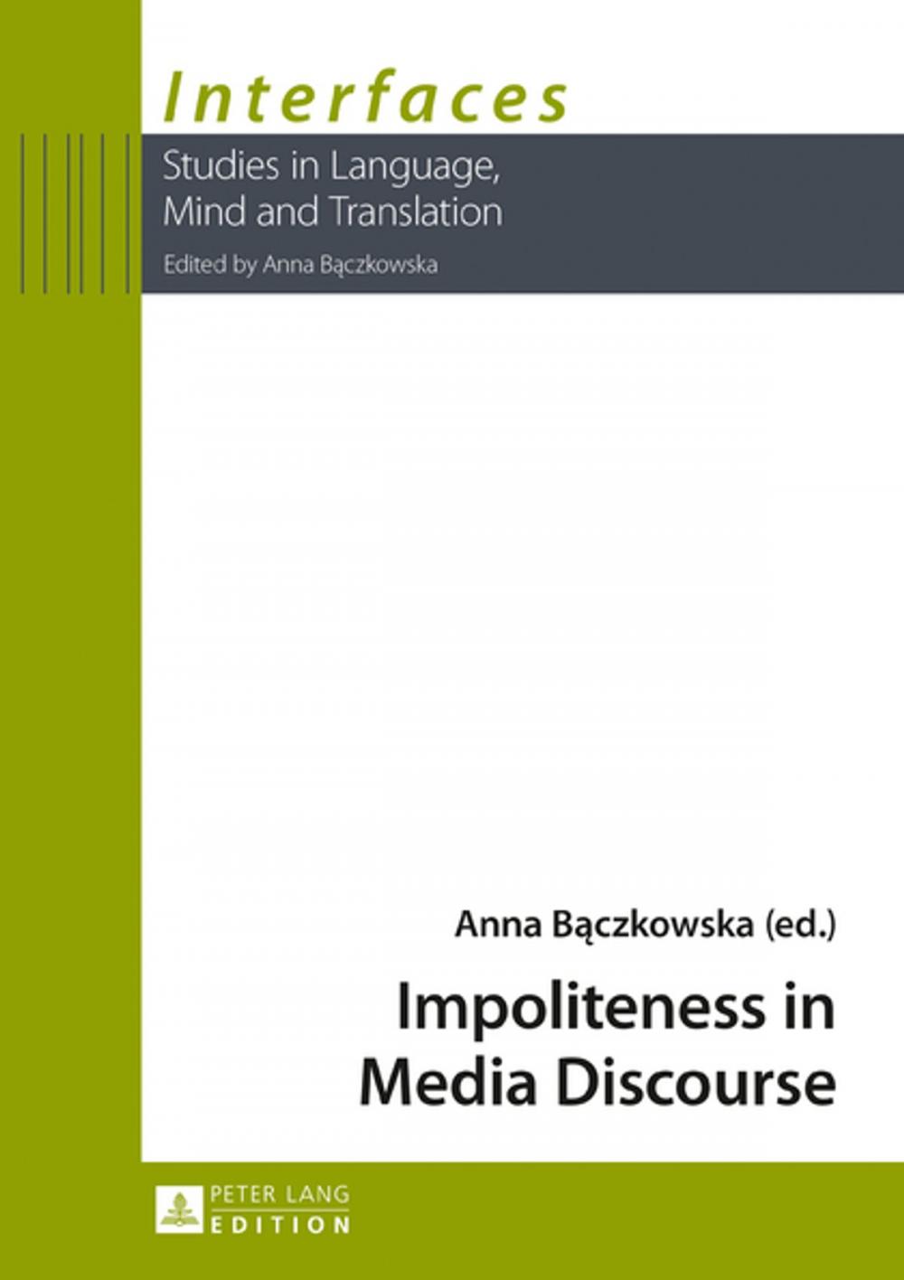 Big bigCover of Impoliteness in Media Discourse