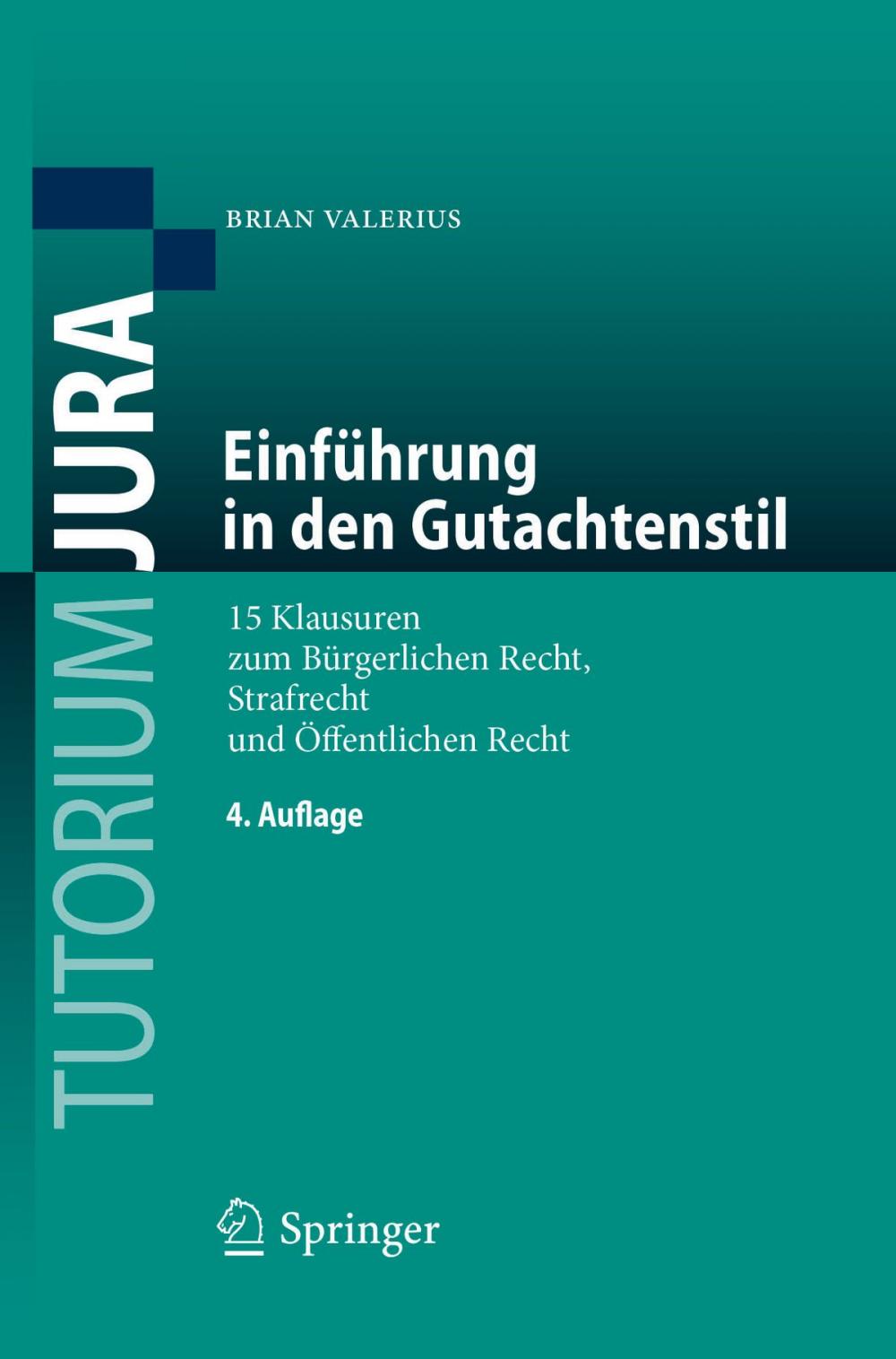 Big bigCover of Einführung in den Gutachtenstil