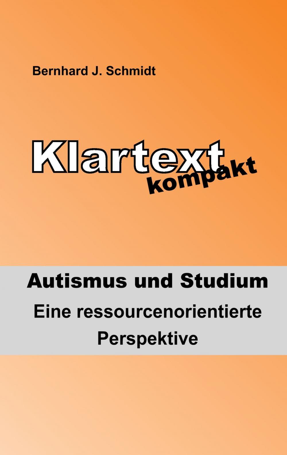 Big bigCover of Klartext kompakt. Autismus und Studium