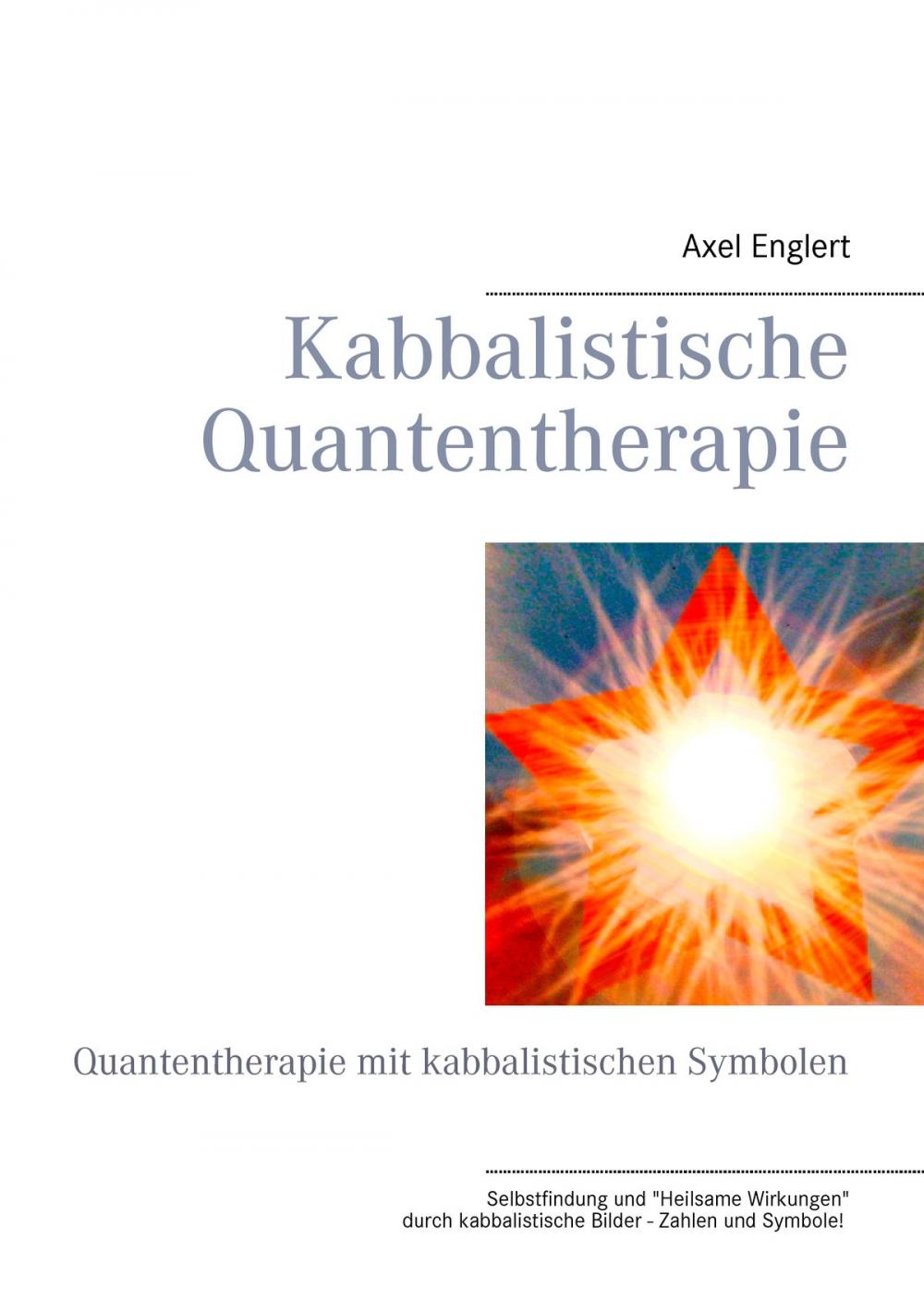 Big bigCover of Kabbalistische Quantentherapie