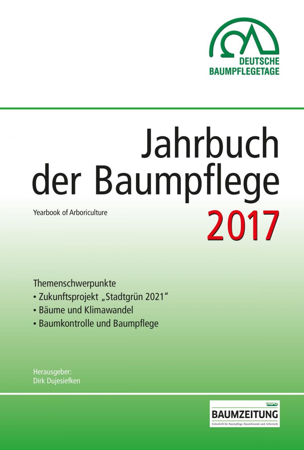 Big bigCover of Jahrbuch der Baumpflege 2017