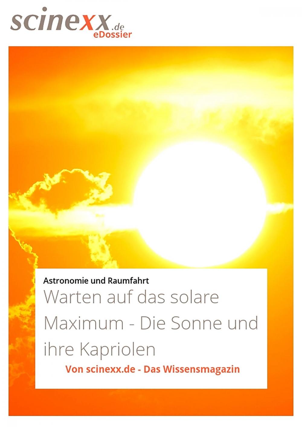 Big bigCover of Warten auf das solare Maximum