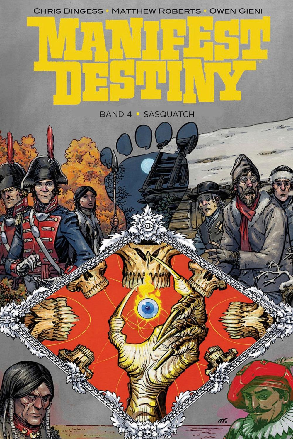 Big bigCover of Manifest Destiny 4: Sasquatch