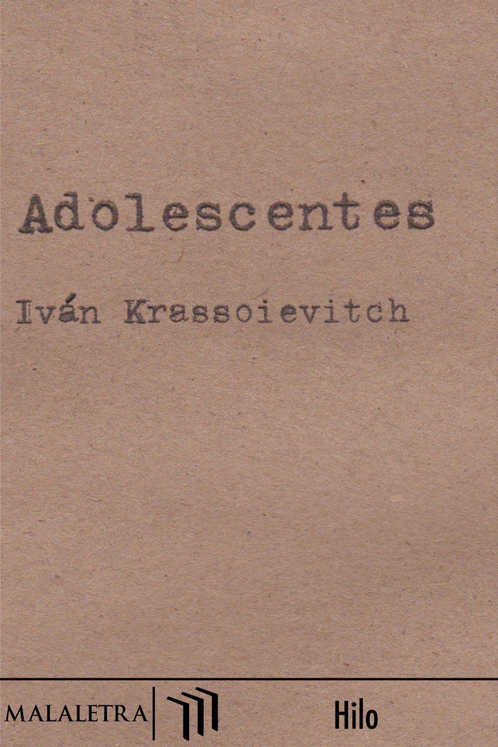 Big bigCover of Adolescentes