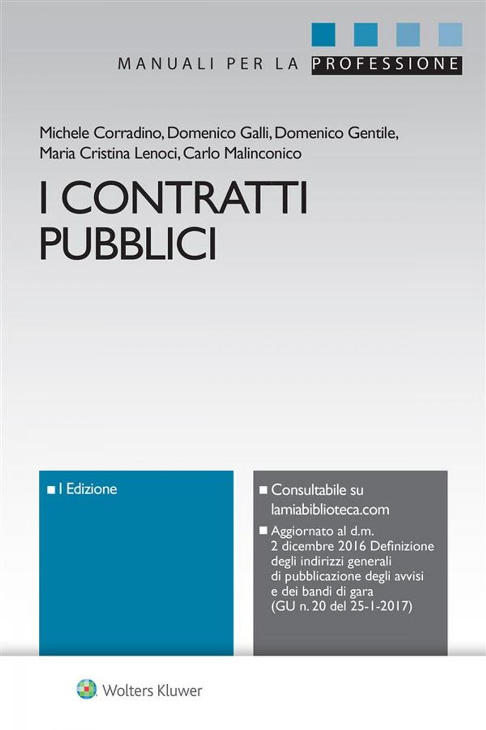 Big bigCover of I contratti pubblici