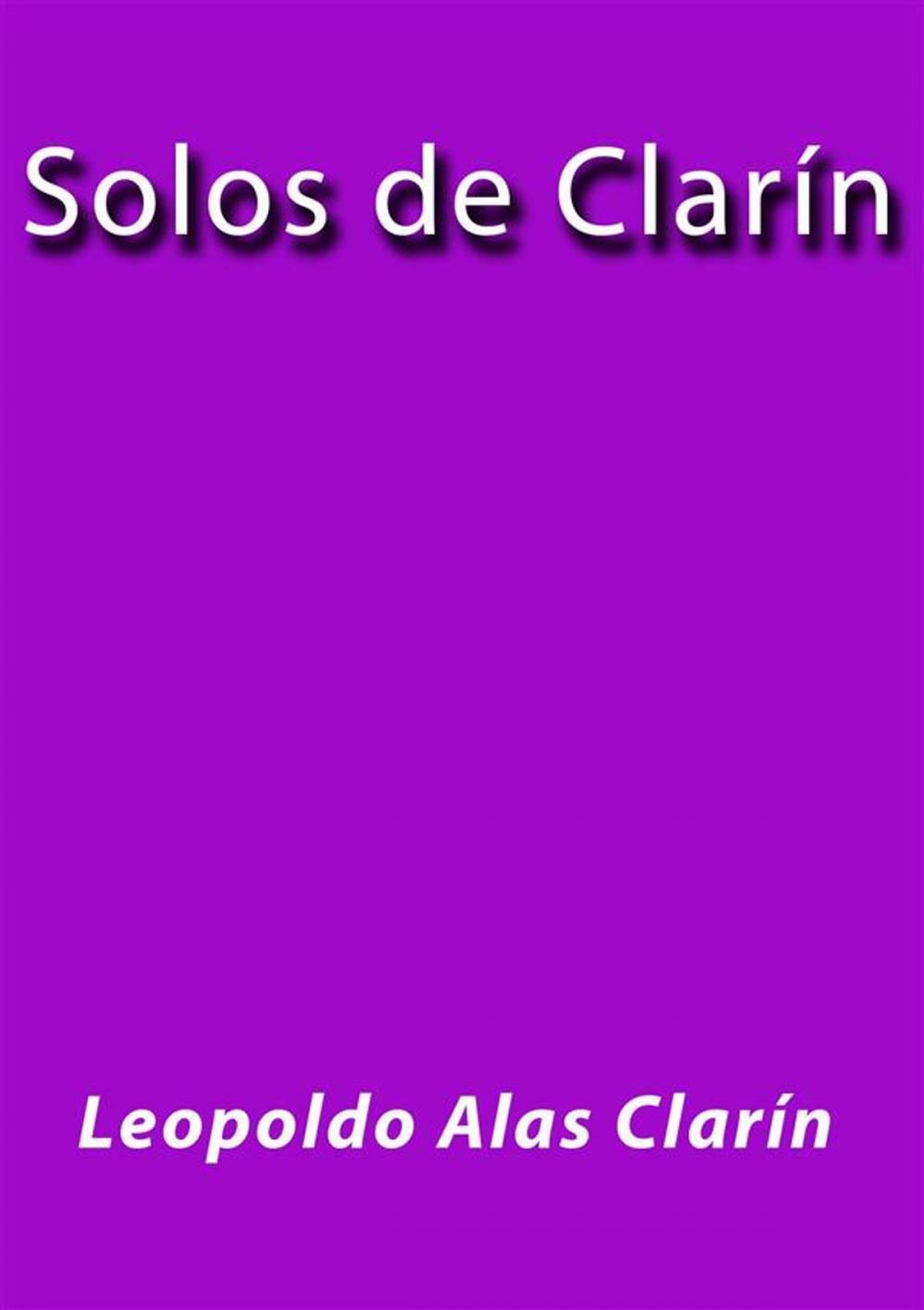 Big bigCover of Solos de Clarín