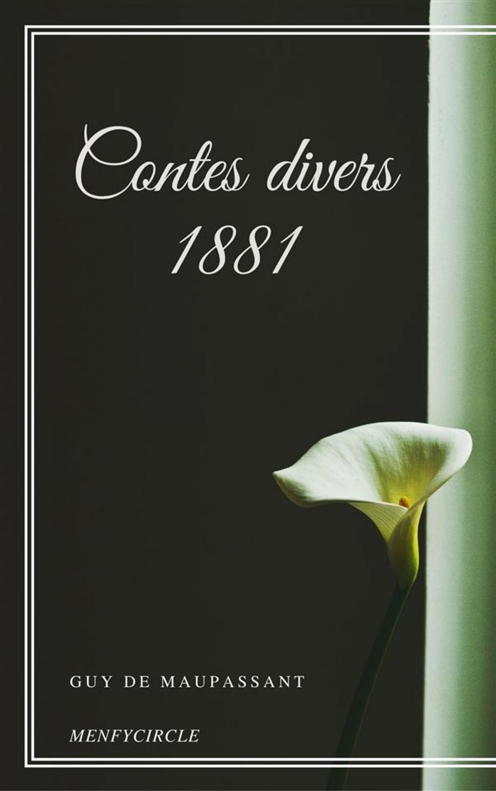 Big bigCover of Contes divers 1881