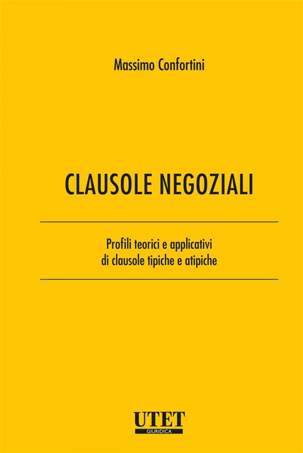 Big bigCover of Clausole negoziali