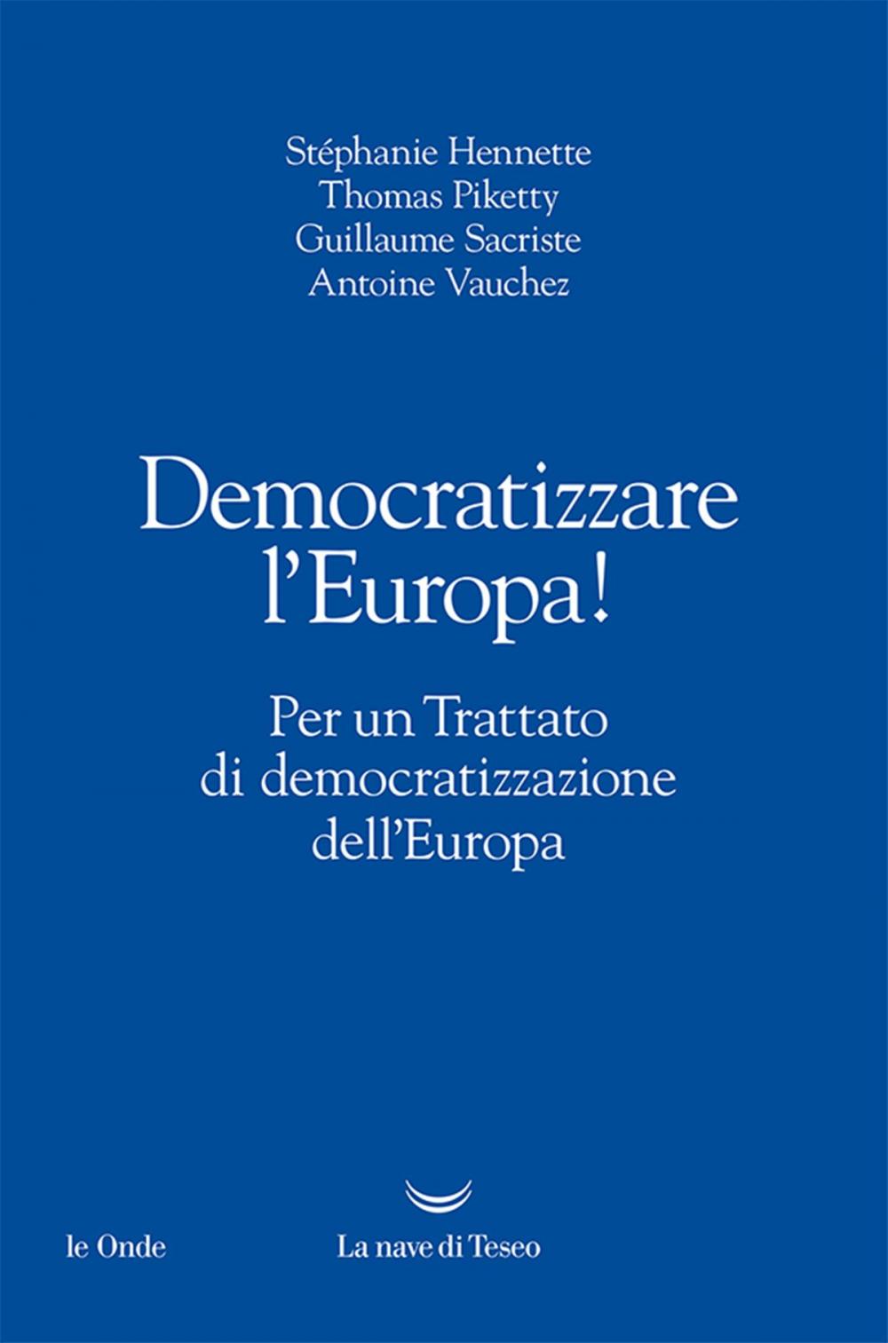 Big bigCover of Democratizzare l’Europa!