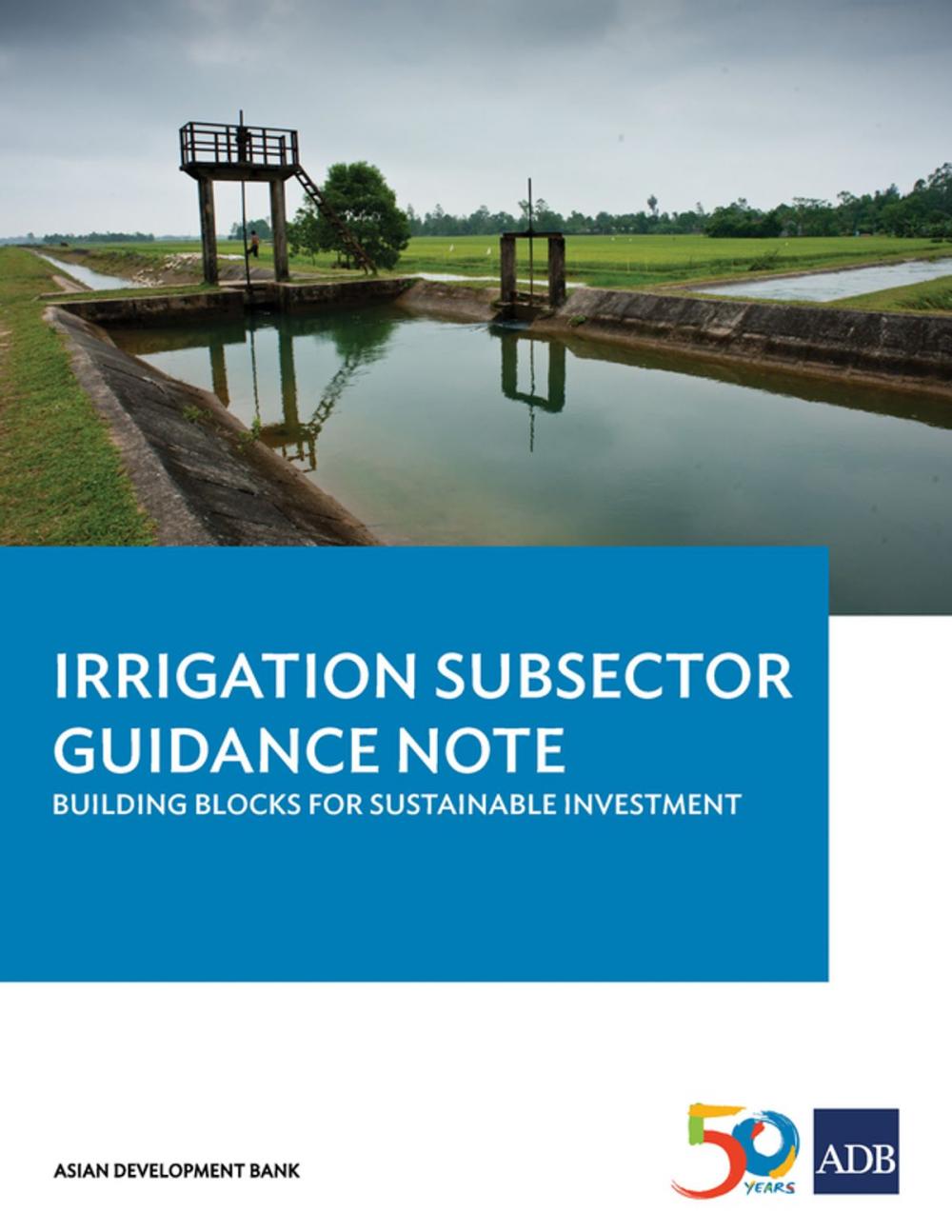 Big bigCover of Irrigation Subsector Guidance Note