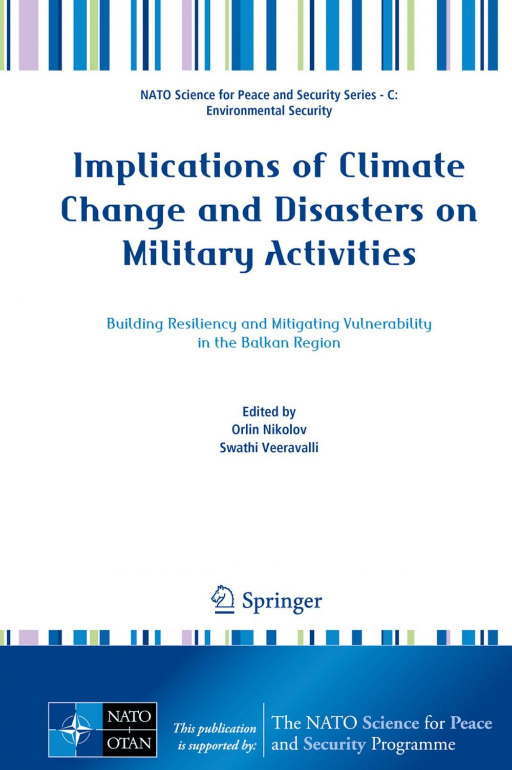Big bigCover of Implications of Climate Change and Disasters on Military Activities