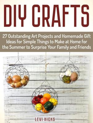 Book cover of Diy Crafts: 27 Outstanding Art Projects and Homemade Gift Ideas for Simple Things to Make at Home for the Summer to Surprise Your Family and Friends