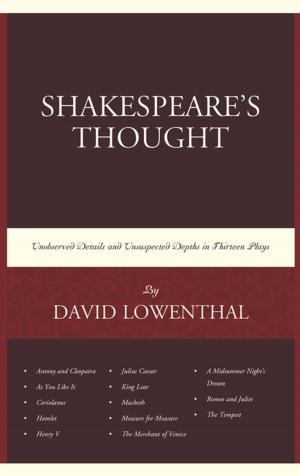 Cover of the book Shakespeare’s Thought by Sara Trovato