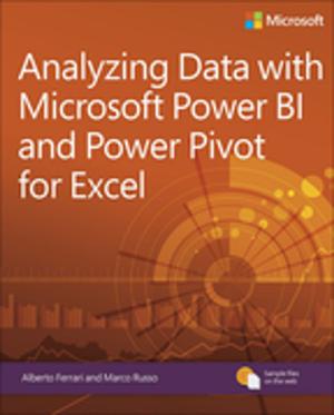 Cover of the book Analyzing Data with Power BI and Power Pivot for Excel by Steven Holzner