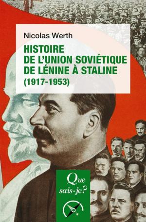 Book cover of Histoire de l'Union soviétique de Lénine à Staline (1917-1953)