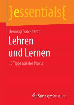 Book cover of Lehren und Lernen