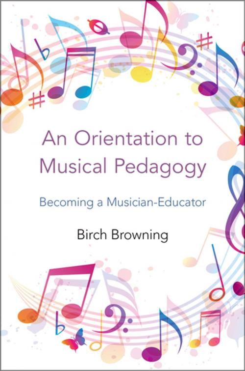 Cover of the book An Orientation to Musical Pedagogy by Birch P. Browning, Oxford University Press