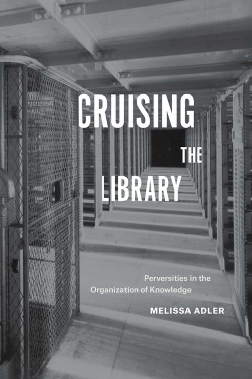 Cover of the book Cruising the Library by Melissa Adler, Fordham University Press