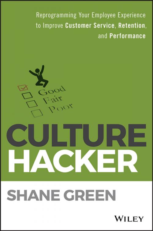 Cover of the book Culture Hacker by Shane Green, Wiley