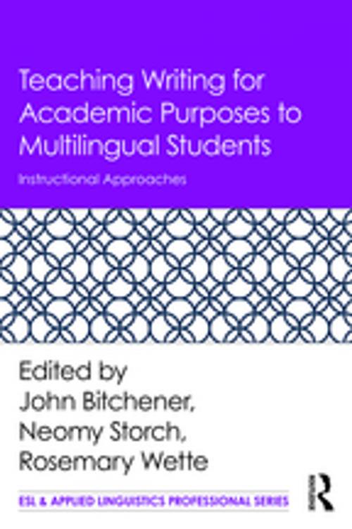 Cover of the book Teaching Writing for Academic Purposes to Multilingual Students by , Taylor and Francis