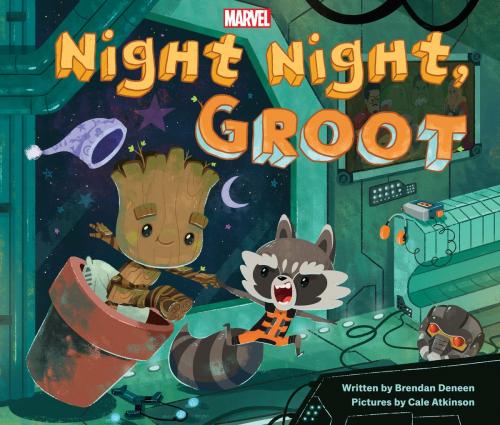 Cover of the book Night Night, Groot by Brendan Deneen, Disney Book Group