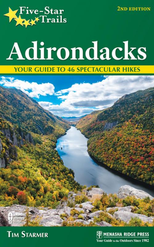 Cover of the book Five-Star Trails: Adirondacks by Tim Starmer, Menasha Ridge Press