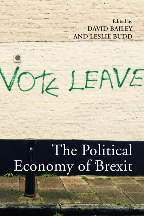 Cover of the book The Political Economy of Brexit by Professor David Bailey, Agenda Publishing