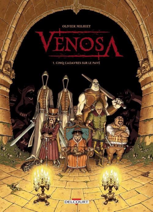 Cover of the book Venosa T01 by Olivier Milhiet, Delcourt